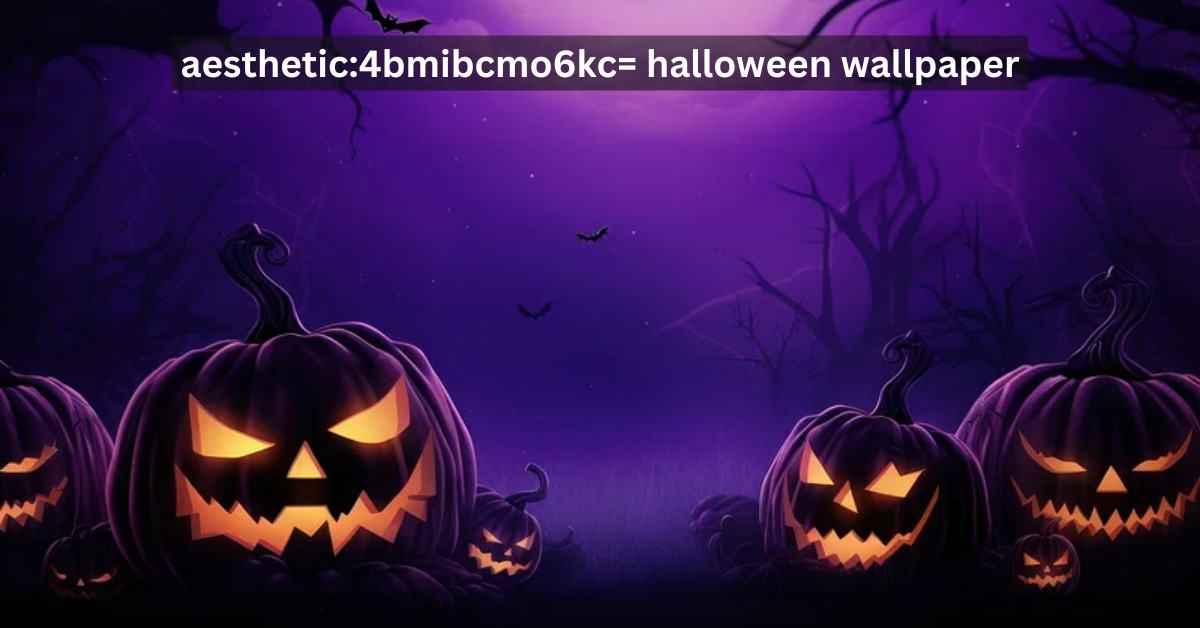 Aesthetic:4bmibcmo6kc= Halloween Wallpaper: Spooky Design