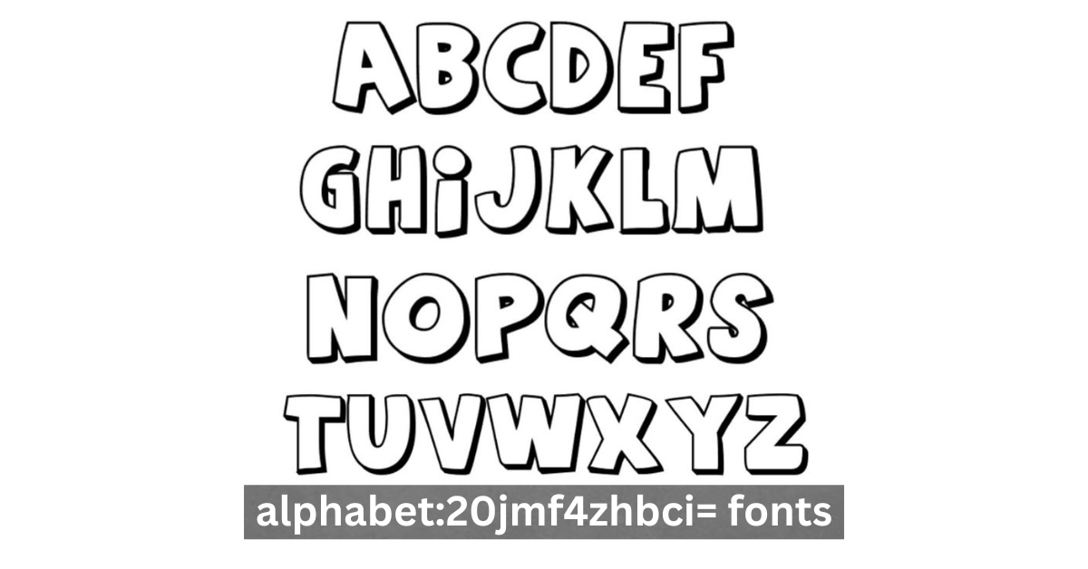 Alphabet:20jmf4zhbci= Fonts