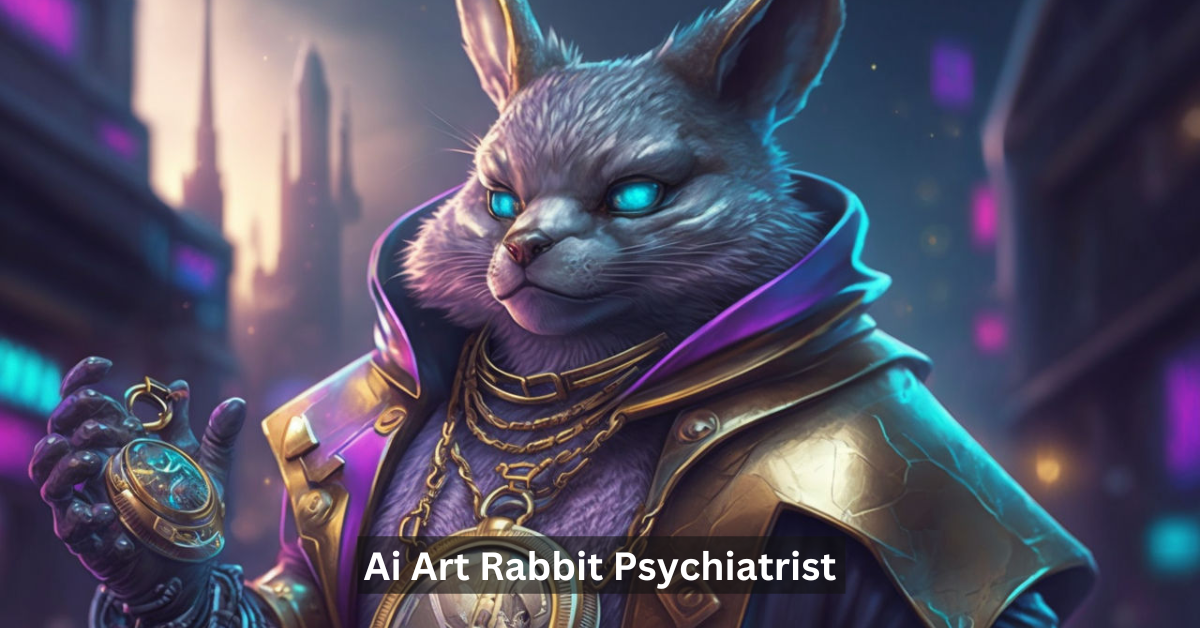 Ai Art Rabbit Psychiatrist