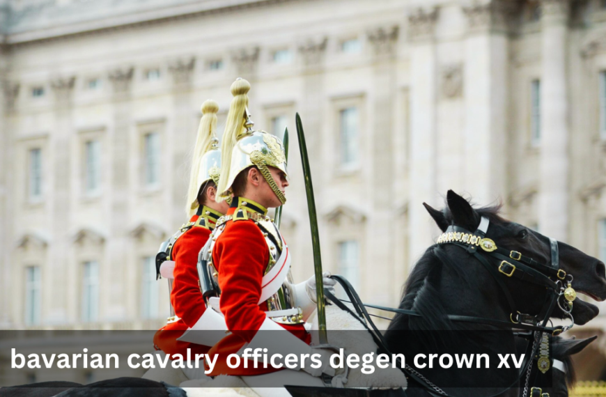 Bavarian Cavalry Officers Degen Crown XV: A Symbol of Honor and Tradition