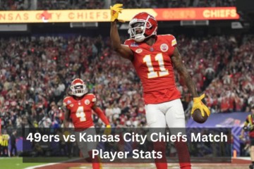 49ers vs Kansas City Chiefs Match Player Stats