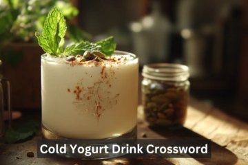 Cold Yogurt Drink Crossword