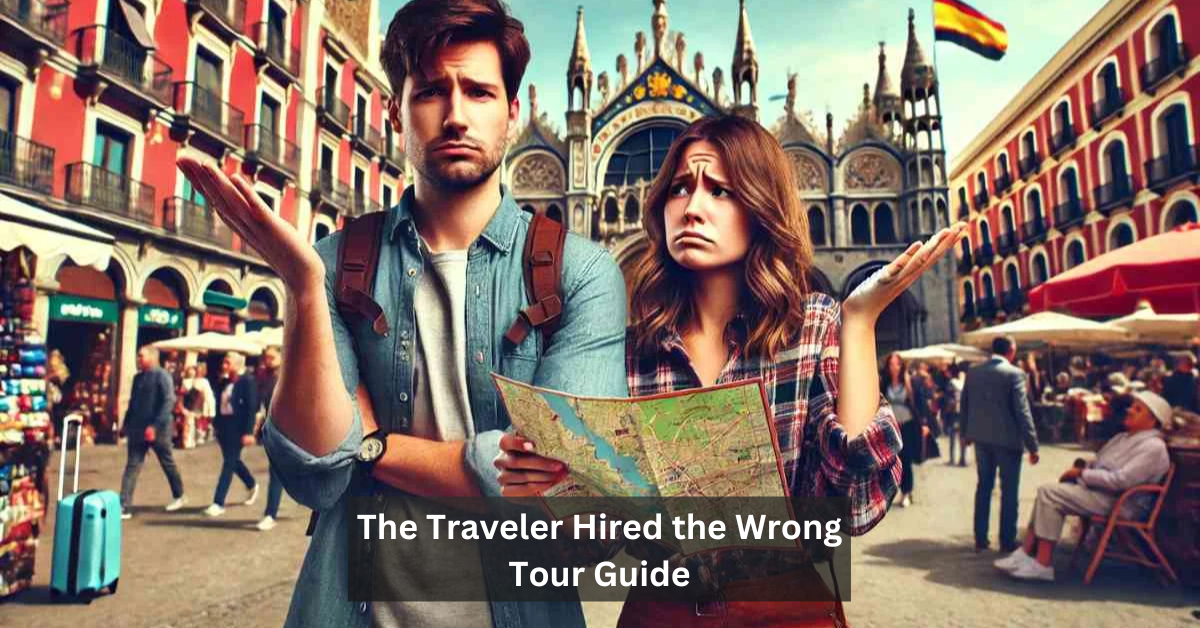 The Traveler Hired the Wrong Tour Guide